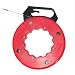 WXTOOLS 100 Foot Fish Tape Tools, Spring Steel Fish Tape Reel, Wire Puller for Electric or Communication