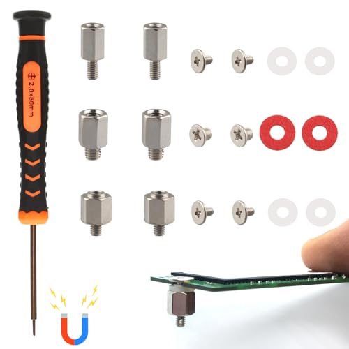 ➤ Cacciavite Phillips --- Le punte e le lame del cacciavite magnetico sono realizzate in acciaio S2 di qualità, le potenti punte magnetiche possono attrarre facilmente i bulloni ed evitare lo slittamento, forniscono un funzionamento preciso e fissano i bulloni al loro posto.