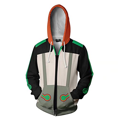 better daily life Sudadera con Capucha RWBY Ruby Rose Weiss Schnee Blake Belladonna Yang Xiao Long 3D Cosplay Sudadera con Capucha y Cremallera Chaqueta Tipo Cárdigan