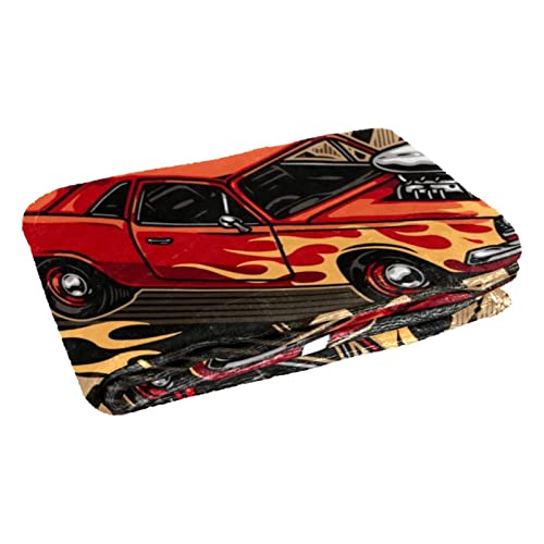 Couverture chaude Motorshow plaid isolant camping et plage - 3
