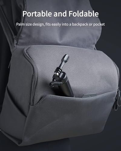 Perche à selfie caméra d'action charge intégrée 2600 mAh WOLFANG extensible
