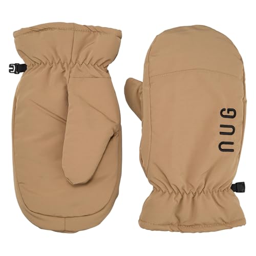 [ナノユニバース ゴルフ] ユニセックス ミトン (ブランドロゴ・フリース素材) / ゴルフ 防寒 / 030-4283107 040_ベージュ FR