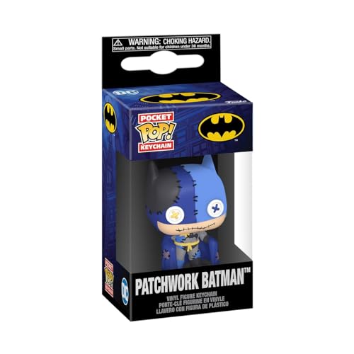 Llavero Pocket POP DC Comics Patchwork Batman