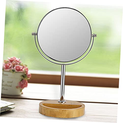 Espejo de maquillaje de doble cara Beavorty para mesa miniatura 7