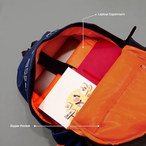 Image of MONKEY TROOPERS Shaggy Plus Backpack, Water-Resistant, 15 Inch Laptop Compartment, Quick Access & Zippered Pockets, 16L Capacity