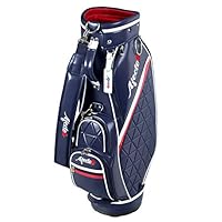 アフェクト Afecto キャディバッグ 8インチ　レディース　ネイビー 楽天市場】Afecto レディース軽量キャディバッグ ゴルフバッグ