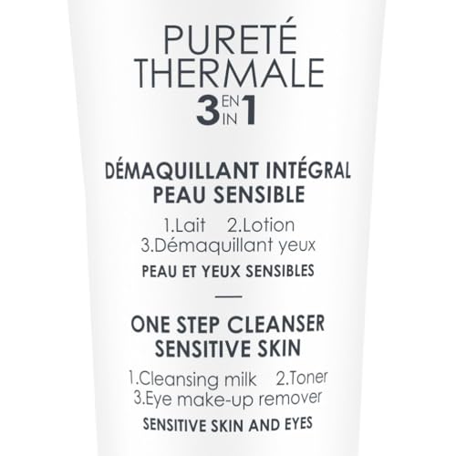 Vichy Démaquillant Intégral 3-en-1 Lait Lotion Peaux Yeux Sensibles