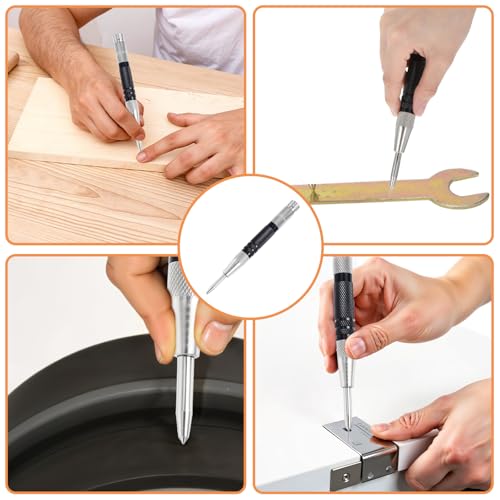 Körner Metall Automatisch Automatischer Körner Automatik Federkörner Federbelasteter Hochleistungs Automatische Schlagauslösung Für Metall Holz Stein Kunststoff Diy Kunst