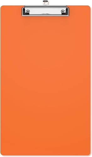 Miniatura 9 de Portapapeles de tamaño legal, portapapeles de plástico de 8.5 x 14 pulgadas para abogados, profesores. Portapapeles largo con clip de perfil bajo,