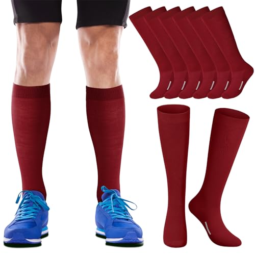 Image of Haysandy 3 Pairs Baseball Socks Bulk Softball Youth