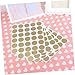 DIYEAH 300pcs Self Adhesive Round Scratch Off Stickers for DIY Raffle Games Gender Reveal Party Favors Metallic Coating for Strong Adhesion Fun for All Ages