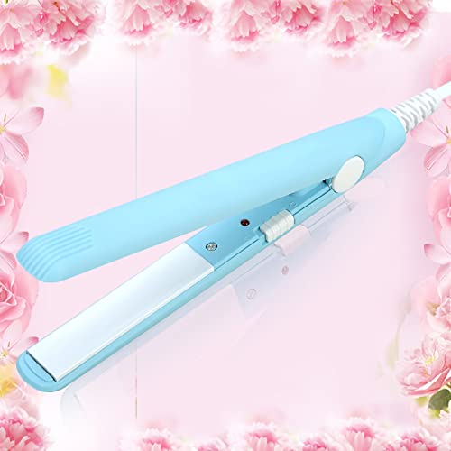 Plancha de pelo mini 2 en 1 portátil azul miniatura 6