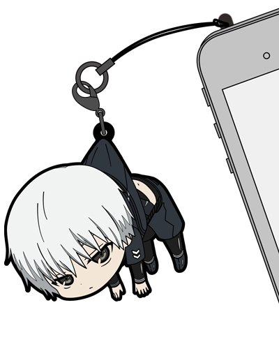 Amazon.co.jp: 東京喰種トーキョーグール 金木 研 つままれストラップ