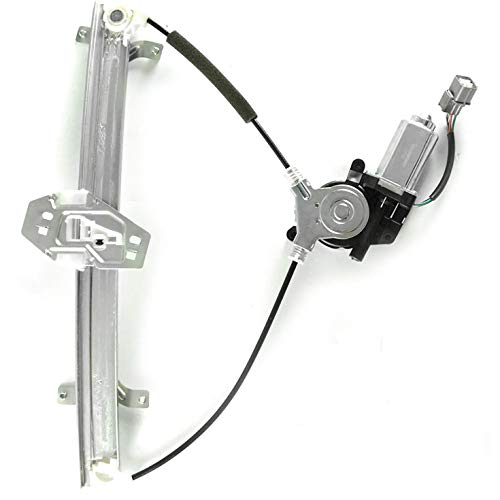CUSTONEPARTS 1pc Front Passenger Right Power Window Regulator W/Motor For 03-07 Accord Sedan