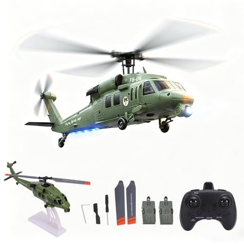 FB06 Military RC Helicopter