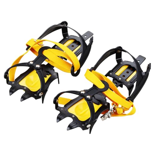 Crampons pour randonnée hivernale et glace avec 10 dents en acier
