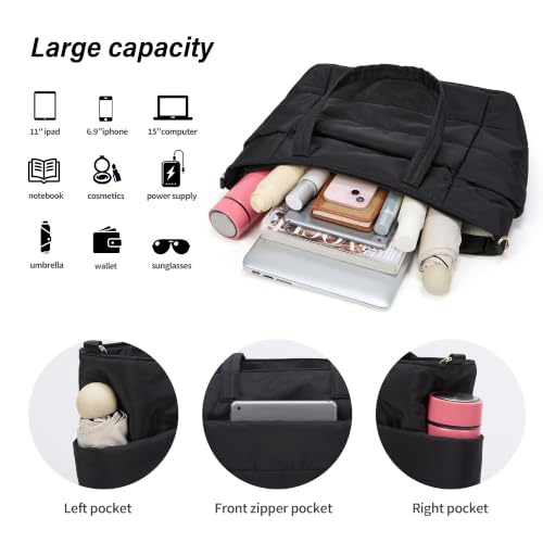 YTL 4-Piece 20L Puffer Nylon Tote Bag (Various Colors) - image 8