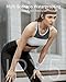 Open Ear Earbuds, True Wireless Open Ear Headphones with Earhooks, Air Conduction earphones, Touch Control, Dual Noise-Cancelling Mics, Up to 30 Hours Power with Case, IPX5, Workouts, Yoga, Running