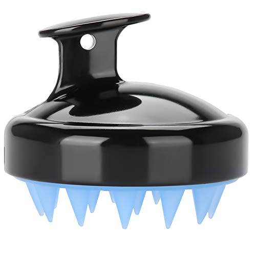JJ. Accessory 5 Colores Champú Cuero Cabelludo Ducha Baño Lavado Cabello Masaje Masajeador Cepillo Peine Champú Cepillos Para Mojado Y Seco (Negro) Cover