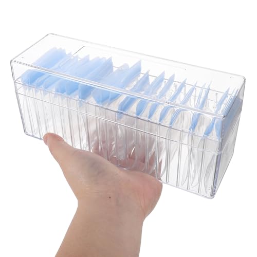 Boîte de rangement bijoux transparente acrylique incassable avec sachets étanches - 5