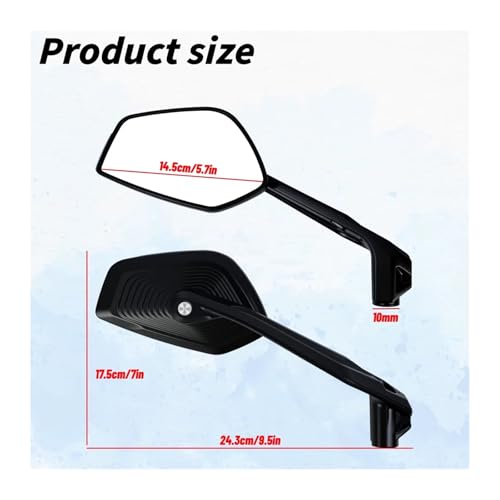 Retrovisores moto universal giratorios para modelos C400X y CE04 3