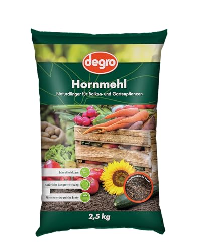 Degro Hornmehl organischer Dünger farblos