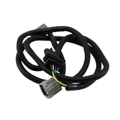 GLOCRORET 4-Pin Trailer Wiring Harness Compatible with Jeep Wrangler JK JKU 2007-2018, Tow Hitch Wiring Fit for Rubicon Sahara Sport Unlimited 2-Door 4-Door