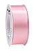 Produktbild PRÄSENT C.E. Pattberg Satin Hellrosa, 25 m Satinband zum Einpacken von Geschenken, 40 mm Breite, Geschenkband zum Dekorieren & Basteln, Dekoband, Anlass