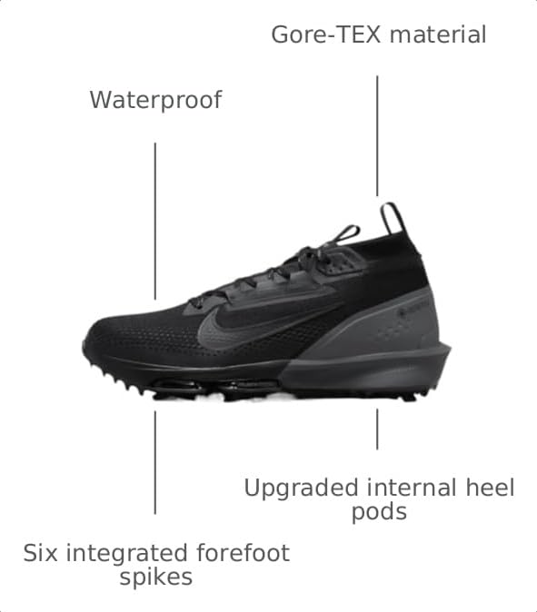 Image of Nike Men's Infinity Tour 2 Gore-TEX Golf Shoes