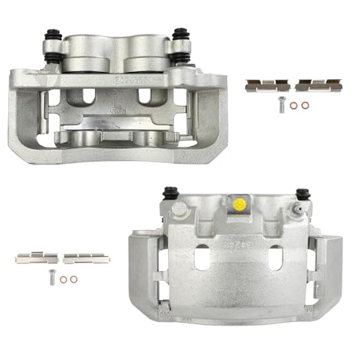 Image of SCITOO Front Disc Brake Calipers Assembly w /Bracket For Dodge