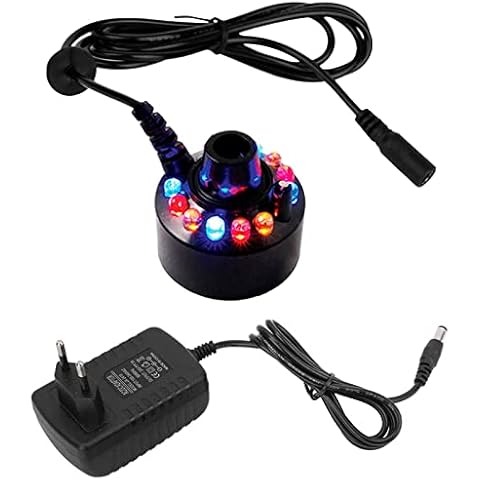 XUJAIOLQP Mini Mist Maker con LED Cover