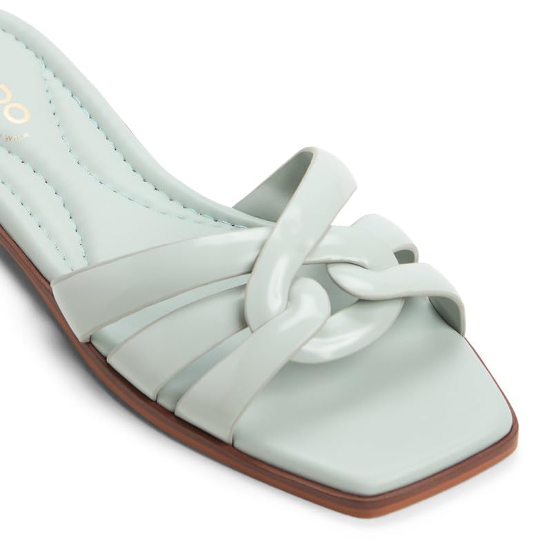 Image of Aldo augustia Women's Green Synthetic Sandals