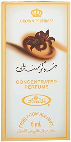 Al-Rehab Choco Musk Attar 6 ml Alcohol Free Long Lasting Perfume