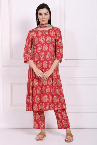 Ensemble Kurta de qualité supérieure et finitions florales raffinées - 2