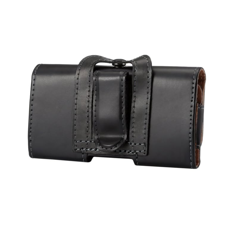 Horizontal Leather Pouch Case Cover Belt Clip Holster For Large Phones Otterbox