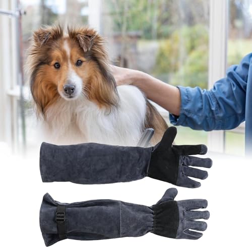 Guantes para manipulación de gatos multipropósito con protección de 60 cm 3