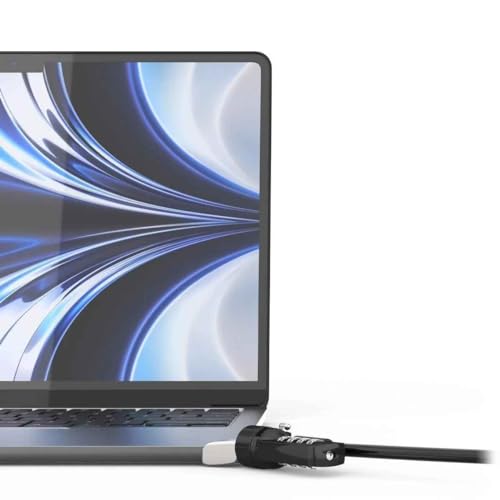 Adaptador MacBook Air con cable de seguridad combinacion Ledge Compulocks