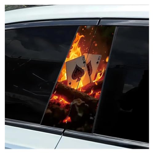 Autocollant de colonne centrale de voiture pour personnaliser votre style sur la route