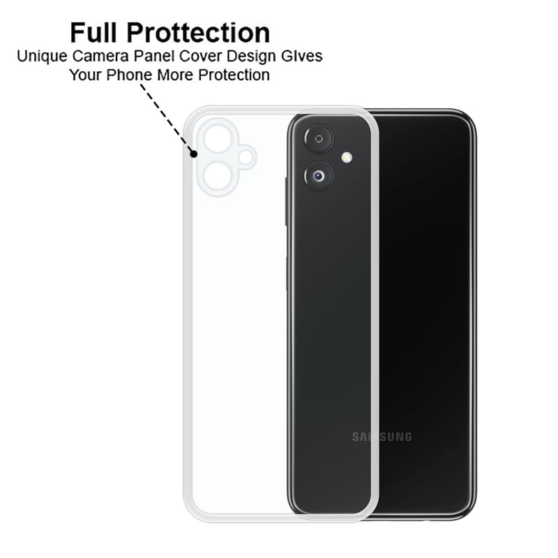 Image of Case Creation Brand - Mobile Cover for Samsung Galaxy F14 (Soft & Flexible Back Case), Transparent