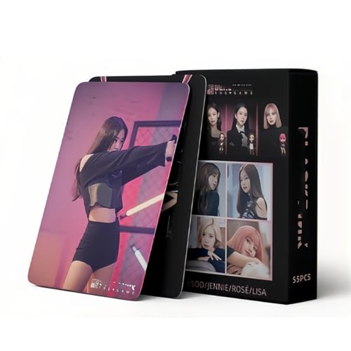 SUJEBKC Bp Photocards,Blackpink,55Pcs Lomo Cards,Bp Tarjeta Fotográfica,Nuevo Álbum...