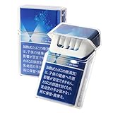 GUANSTD タバコケース gloに適用するヒートスティック ケース Luckystrike/kent/NEOに対応 タバコ専用カバー グローに対応 シガレットケース 加熱式たばこ弾箱 タバコ入れ20本入れ 衝突防止 変形しづらく 防水防汗（クリア）