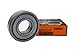 TIMKEN 6203-ZZC3 4 Pcs Double Metal Seal Bearings 17x40x12mm, C3 Clearance,Pre-Lubricated and Stable Performance and Cost Effective, Deep Groove Ball Bearings.