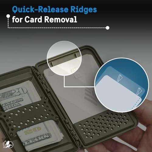 Pelican MagSafe Wallet for iPhone - Slim Magnetic Phone Wallet - OD Green - image 7