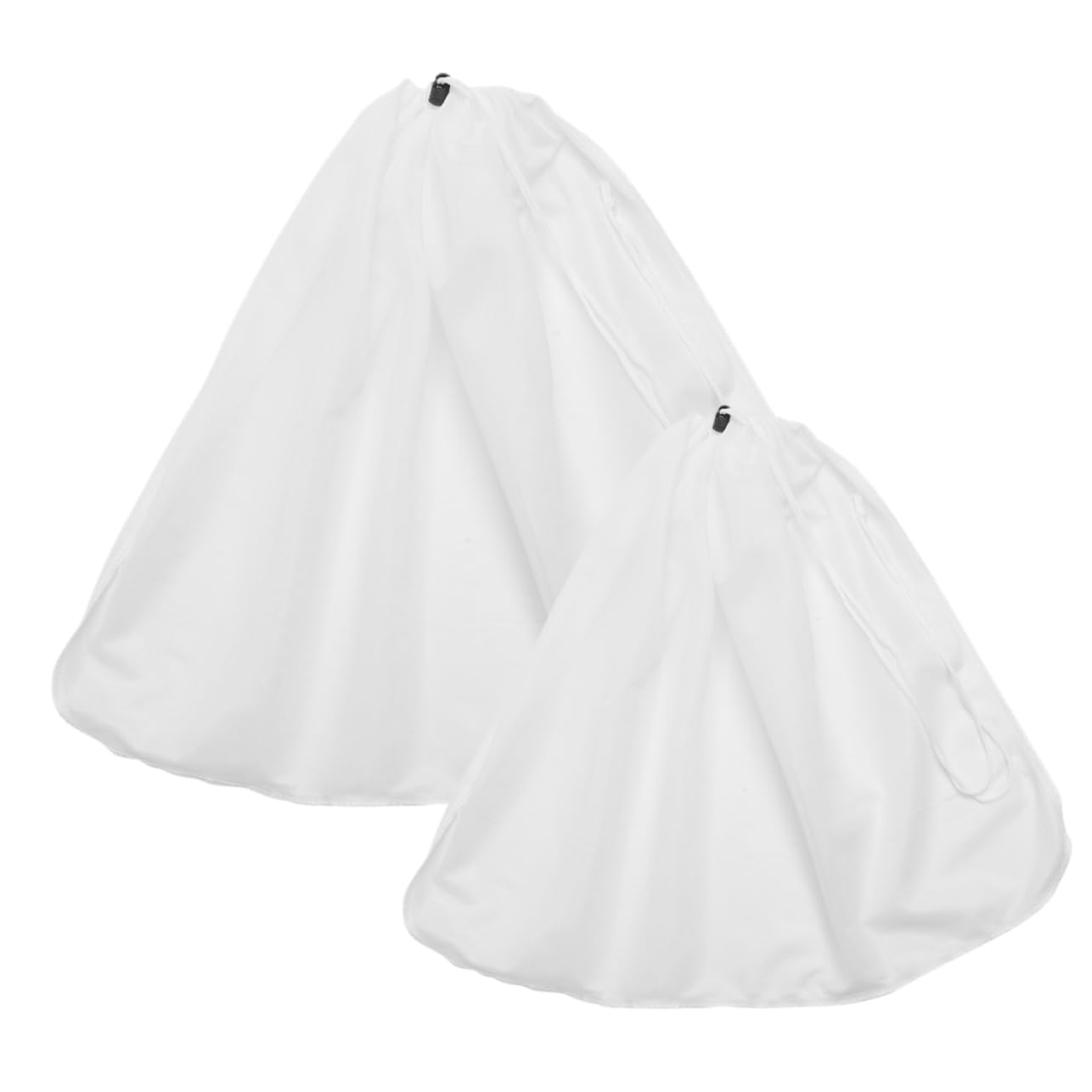 PRETYZOOM Reusable Mesh Strainer Bags 2pcs Polyester Drawstring Bag for Cold Brew and Juice