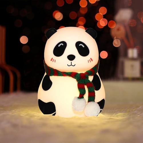 Image of COEUS Cute Panda | Soft Silicon | USB & Rechargeable | 7 Colours Changing | Table Lamp