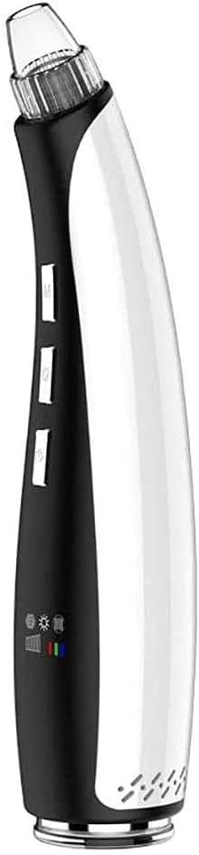 Blackhead Remover Vacuum Pore Cleaner, Facial Pore Acne Whitehead Extractor, Electric Blackhead Removal Tools, USB Rechargeable, Black