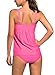HOTAPEI Summer Swimsuit Women Bikini Bottoms Rosy Large