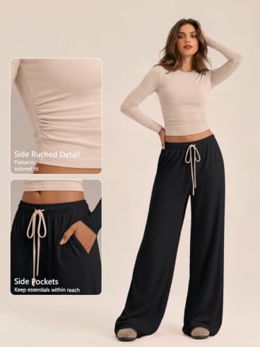 Image of Trendy Queen Women's 2 Piece 2026 Fall Fashion Lounge Set with Pockets