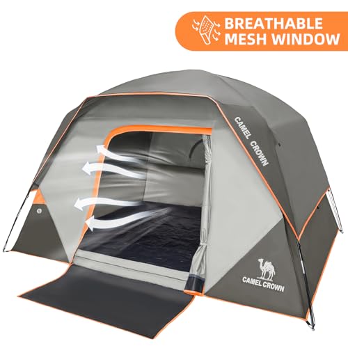 Carpa para Camping 6 Personas Impermeable CAMEL CROWN miniatura 3