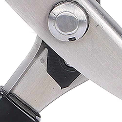 Tesoura de picotar, tesoura ondulada serrilhada confortável durável para tecido de costura para cour